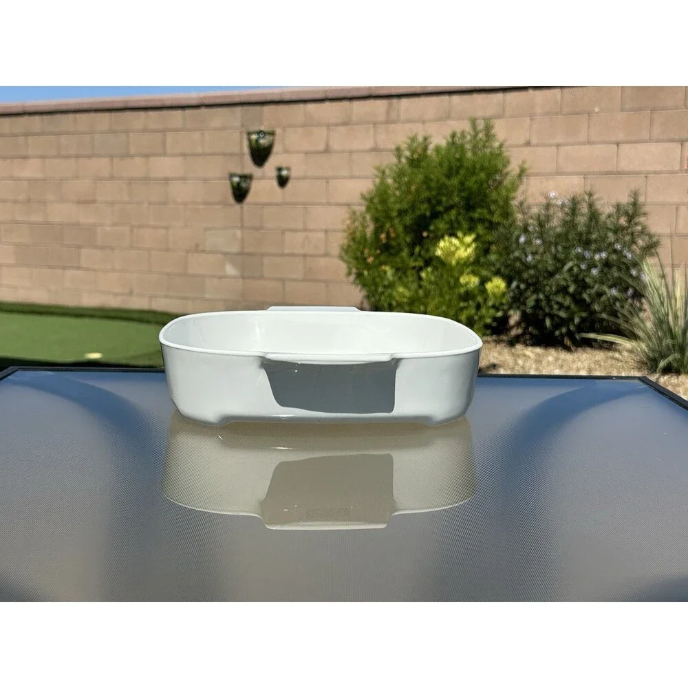 Vintage 1980's Corning Ware MW-A-10 Microwave Browning Sear Food Dish, No Lid